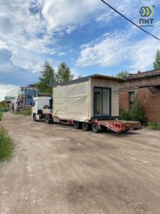 Перевозка модульных зданий