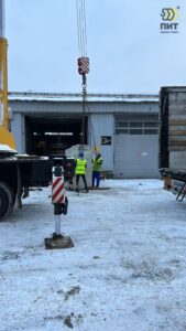 Фото выполнения работ по переезду производства