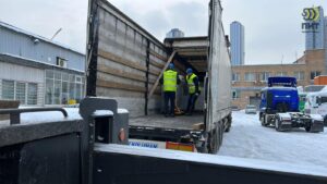 Фотография выполнения заказа по переезду производства