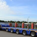 Аренда низкорамного трала 35 тонн с длиной борта 6 метров в Москве. Цена от 31 200 ₽ за смену.
